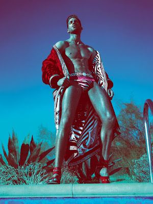 Ryan Barrett by Mert & Marcus for Versace Man Spring 2012