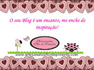 Sellinho que ganhei da minha amiga Janaina do blog janacroche