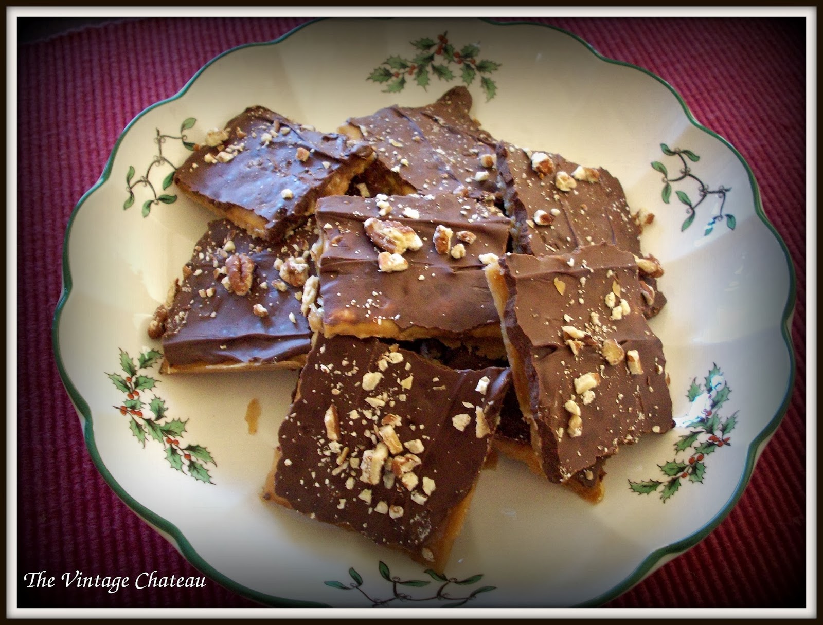 The Vintage Chateau Soda Cracker Toffee