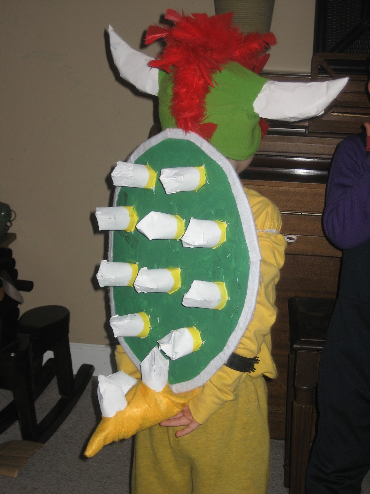 Tales of an EarthMama How to make a Bowser costume Bowser costume