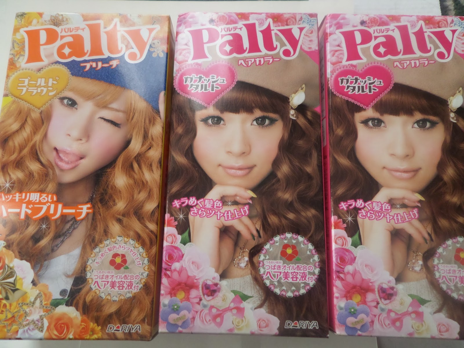 Cute Trick Review Palty Hard Bleach Gold Brown Palty Ganache