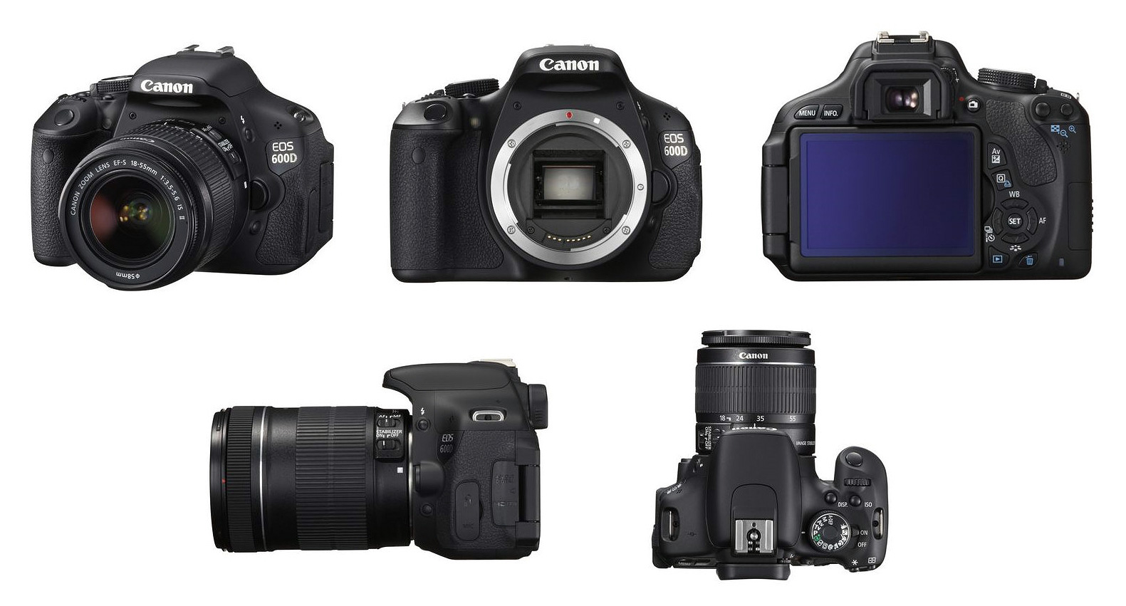 Canon EOS 600D Technical Specifications
