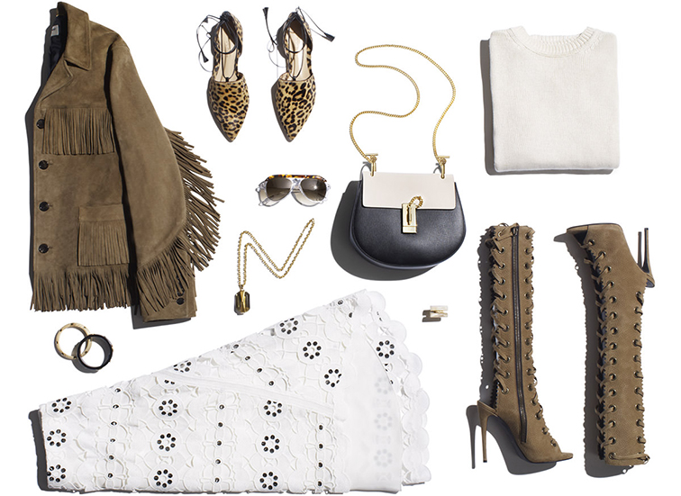 Spring 2015 style, 70s inspired, Saint Laurent suede tassel jacket Spring 2015 style, 70s inspired, Saint Laurent suede tassel jacket