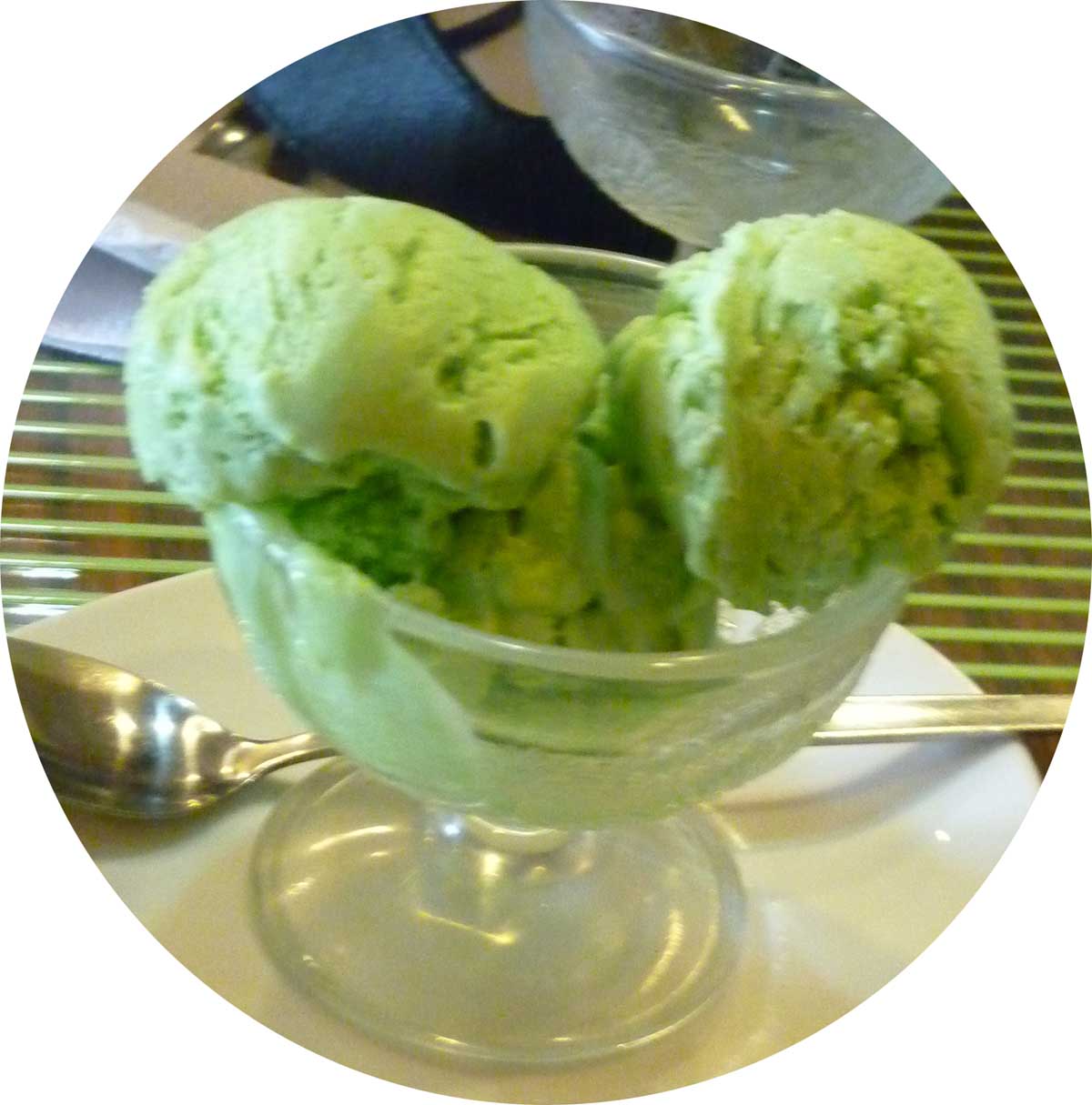 Malunggay ice cream background of the study picture