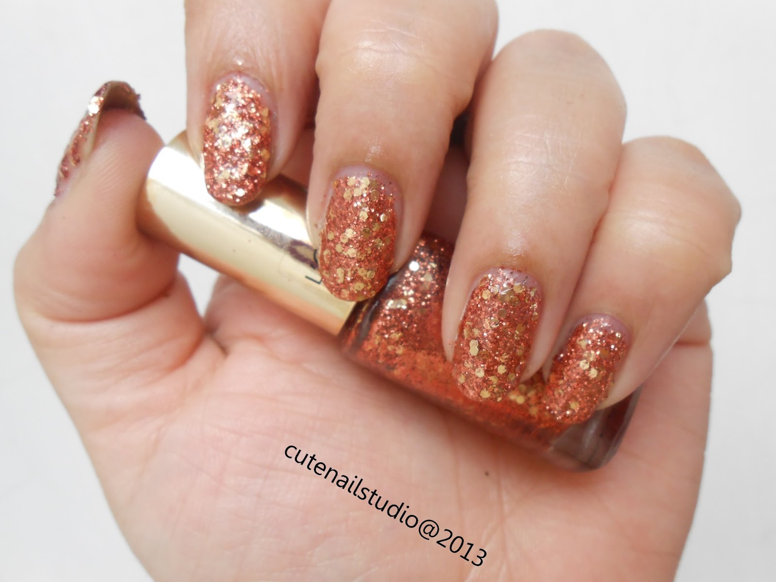 Cute Nails L Oreal Or Sunset Collection For Cannes 2017 Nail Wednesday 19 June 2017