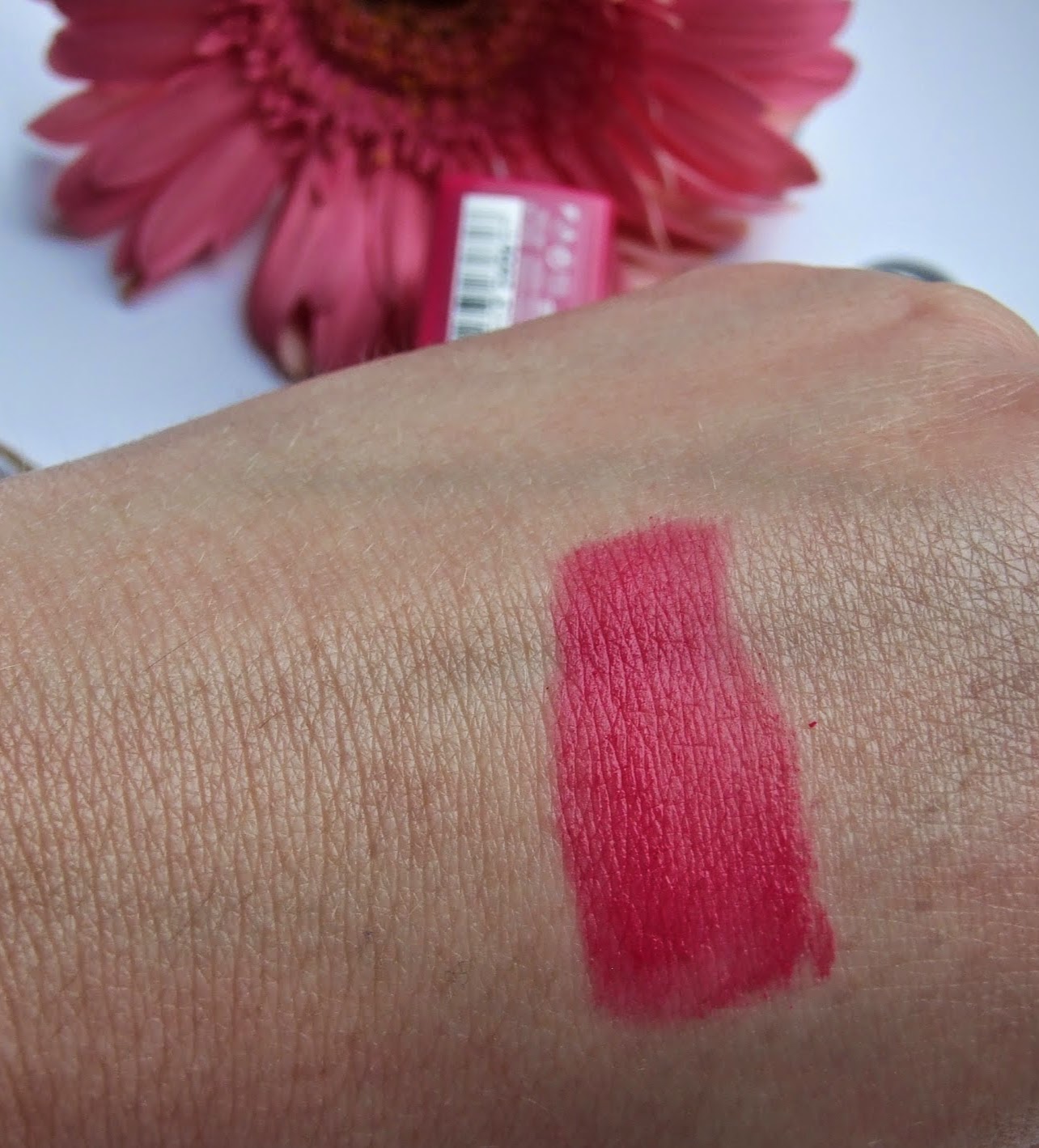 Bourjois Rouge Edition Velvet 06 Pink Pong lipstick stain gloss swatch review