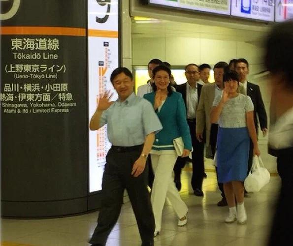 Crown Prince Naruhito of Japan, Crown Princess Masako of Japan and Princess Aiko of Japan