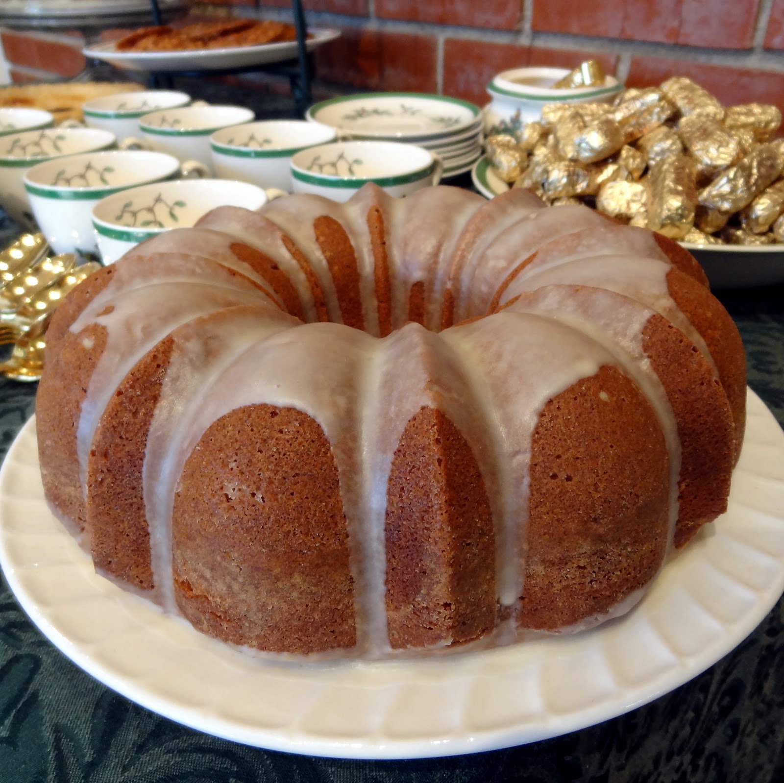 Miss Mochi's Adventures Eggnog Bundt Cake