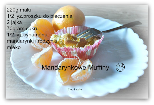 mandarynkowe muffiny