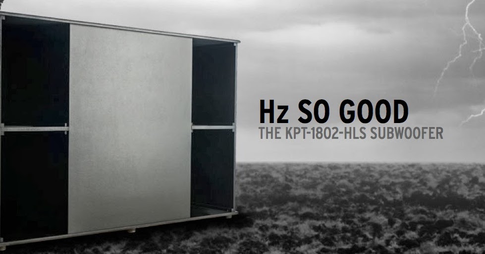 retro vintage modern hifi Klipsch KPT1802HLS 300lbs Of Horn Loaded Sub
