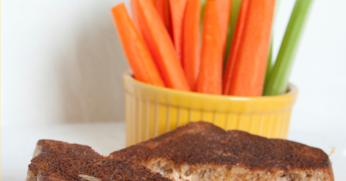 Carrie's Creative Kitchen Buffalo Chicken Grilled Cheese Sandwich