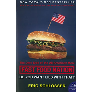 Fast Food Nation contains three interwoven stories connected with Mickey’s, a fast food chain. It follows the lives of people from different sectors of society who work for the company and shows the impact the company has on their lives. In the first story, Don is sent by Mickey’s to Cody to investigate suspected meat contamination at a meat packing plant, UMP. Don’s tour of the plant doesn’t reveal any problems, but later he meets an old rancher who explains what is happening. They are speeding up the production line to increase profit and the meat is being contaminated as a result. Harry, Mickey’s meat buyer, warns Don not to interfere or risk losing his job. Don decides to let the matter rest. The second story follows Amber, a part time waitress at Mickey’s in Cody. She meets an environmentalist group and decides to take action with them to protest about killing cows to provide burger meat. Their plan fails and Amber resigns from Mickey’s. She is the only character who manages to escape the company's influence. The third story is about three illegal Mexican workers. Raúl and Coco see the real side of life at UMP. Coco forms a relationship with supervisor Mike and develops a drugs problem. Sylvia works in a hotel but when Raúl is injured badly in an accident at work and UMP refuses to accept responsibility, she is finally forced to work in the slaughter room to earn money. The film Fast Food Nation is based on the non-fiction book by Eric Schlosser. It aims to shock and it does this through some very dramatic scenes. This is why it has a 15 certificate. The horrific closing scenes were actually shot in a slaughter house. The idea of showing what goes on in a slaughter house is not new. A book called The Jungle was written in 1906 by Upton Sinclair and this revealed the terrible conditions for workers and animals in these places. The book led to the development of regulations for the industry, including the formation of the FDA – the Food and Drug Administration. As Fast Food Nation makes clear, much more still needs to be done. Fast Food Nation has many themes. It is about big business and the control it has over all our lives. It also makes us think carefully about environmental and ethical issues. It raises questions about illegal workers. It certainly doesn’t have a happy ending. We are left at the end with a scary feeling of inevitability – that we are all like cogs in the wheels of a big machine. DOWNLOAD FILE HERE --> Eric Schlosser in Fast Food Nation says, J.R. Simplot is the main man behind McDonald’s source for  potatoes. He started his own business right out of the eighth grade, after dropping out. He started out  small but eventually became one of the riches men in America. He owned then 160 acres of land to  start off this business. He sold his potatoes to companies at first all natural. But he soon discovered  that if you dry out the food it will keep for longer, more companies then bought from him. Then in the  1950's he found out about freezing them, and the method of frozen food. McDonald’s started buying  and selling Simplot fries. The customers seemed to like it, they didn't mind the change or even realize  it. As a result though from freezing the potatoes, they lost a lot of the natural flavors. Companies  began cooking their food in a high percentage of animal fat to capture that flavor, but soon they  switched. They traded beef fat for more chemicals. The fries flavor all depends on the chemicals, it is  all fake, and there is even more saturated fat from their fries than in their burgers.  The fries people eat today are so unnatural that each fast food place has a different taste. "Their  distinctive taste does not stem from the type of potatoes, that McDonald’s buys, the technology that  processes them, or the restaurant equipment that fries them"(119). McDonald’s and other companies  use fries now with distinguished taste, one that is different than its competitor. They also put  chemicals in other things like their milk shakes and burgers. Almost everything there is chemically  enhanced.  They also rely on scent of their product, Schlosser says, the aroma of the product is again chemically  done, and the scent influences the flavor.  Although flavors usually arise from a mixture or many different violatile chemicals, a compound often  3supplies the dominant aroma. Smelled alone, that chemical provides and unmistakable sense of the  food. Ethyl -2-methyl butyrate, for example, smells just like an apple. Today’s highly processed food  offer a blank palette: whatever chemicals you add to them will give them specific tastes. Adding  methyl-2-peridylketone makes something laste like popcorn. Adding ethyl-2-hydroxybutanoate makes  it taste like marshmallow. The possibilities are now almost limitless. Without affecting the appearance  or nutritional value, processed foods could even be made with aroma chemicals such as hexenal (the  smell of freshly cut grass) or 3-methyl butanoic acid (the smell of body odor). (Schlosser 111-112).  Fast food today is just all chemicals, hardly any of the flavor come from the actual burger, fries, or  even milk shake. Even the things that don’t come from artificial flavorings, are still man made.  "Natural and artificial flavors are not manufactured at the same chemical plants, places that few  people would associate with Mother Nature"(127). People don’t eve know when they are eating this  highly processed food. Sometimes the company doesn’t disclose this information, and they can get away  with it, it is totally legal. "The Food and Drug Administration does not require flavor companies to  disclose the ingredients of their additives, so long as all the chemicals are considered by the agency to  be GRAS (Generally Regarded As Safe)"(125). This means that the millions of people served everyday  at fast food restaurants don’t know that they are consuming chemically enhanced food and not just  food itself. They say that it keeps the recipe secret and that it keeps the food more appealing to their  customers.  Fast food today is not only bad for your from their high fat content, but also because of all the  unnatural, and "natural" products used to make it what Americans know of as fast food. "The human  craving for flavor has been a largely unacknowledged and unexamined force in history" (123). Humans  are eating fast food just because of the taste. They like the taste of the product and how its always the  same, no matter what. Fast food is very appealing both with the taste, and that it is a very easy way  45 of getting food, fast.  Fast food can be one of the most unhealthiest foods on earth, but people will still eat it. The intence  flavor of all their products, fries, milk shakes, and burgers are all made by chemicals. Even if the public  did know about all the chemicals which make up all the flavor, still, again they would eat it.  Americans just love fast food. We, as Americans eat a ton of fast food. We even give more money  towards fast food than education. Children’s obesity is also very high, and it is still raising. People  here just eat a lot of fast food, with no exercise. Americans are just becoming unhealthy in general, and  its happening very quickly.  We as nutritionists need to make people aware of the huge side effects of eating fast food. They need  to know the huge dangers about what they are doing to their bodies. And if America still wants fast  food, we need to have people exercise more, a lot of Americans out there eat a lot of fast food and then  just don’t exercise. A lot don’t exercise at all. America is becoming obese.