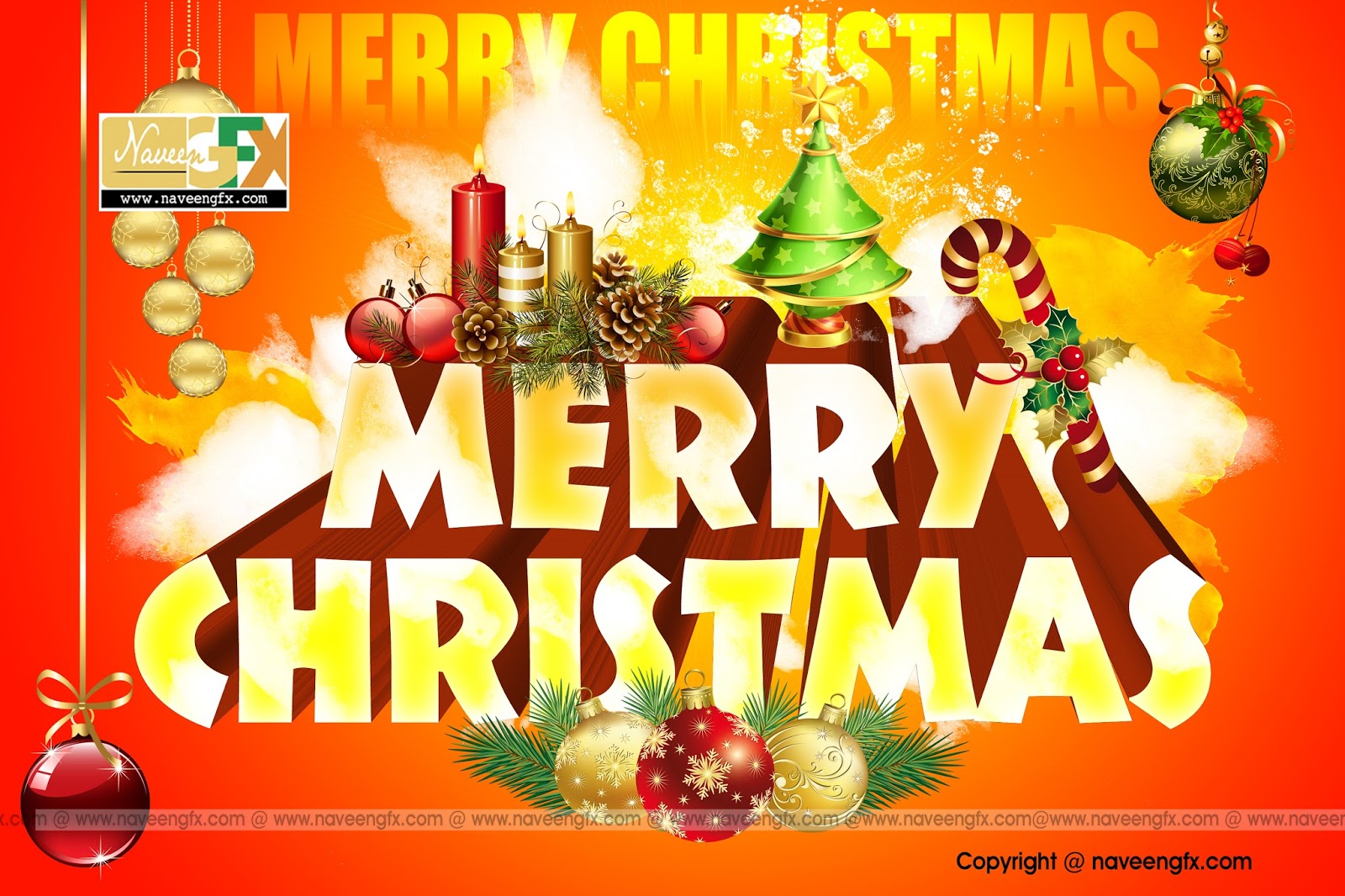 merry christmas photo cards psd template free online | naveengfx