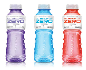 Powerade Zero Label