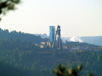 La torre del pou miner de Cabanasses La torre del pou miner de Cabanasses