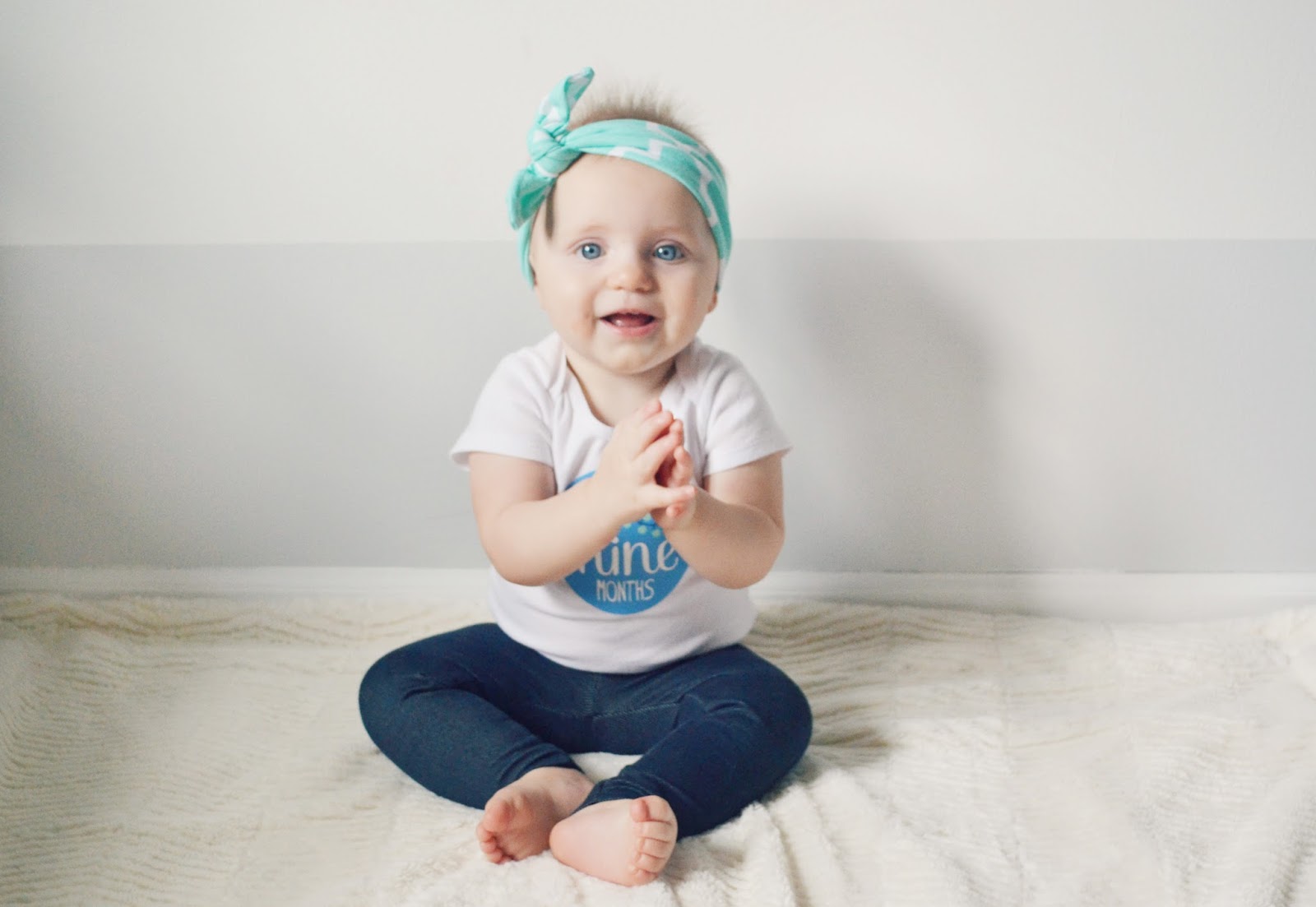 Leighton Nine Months Old baby by oakley