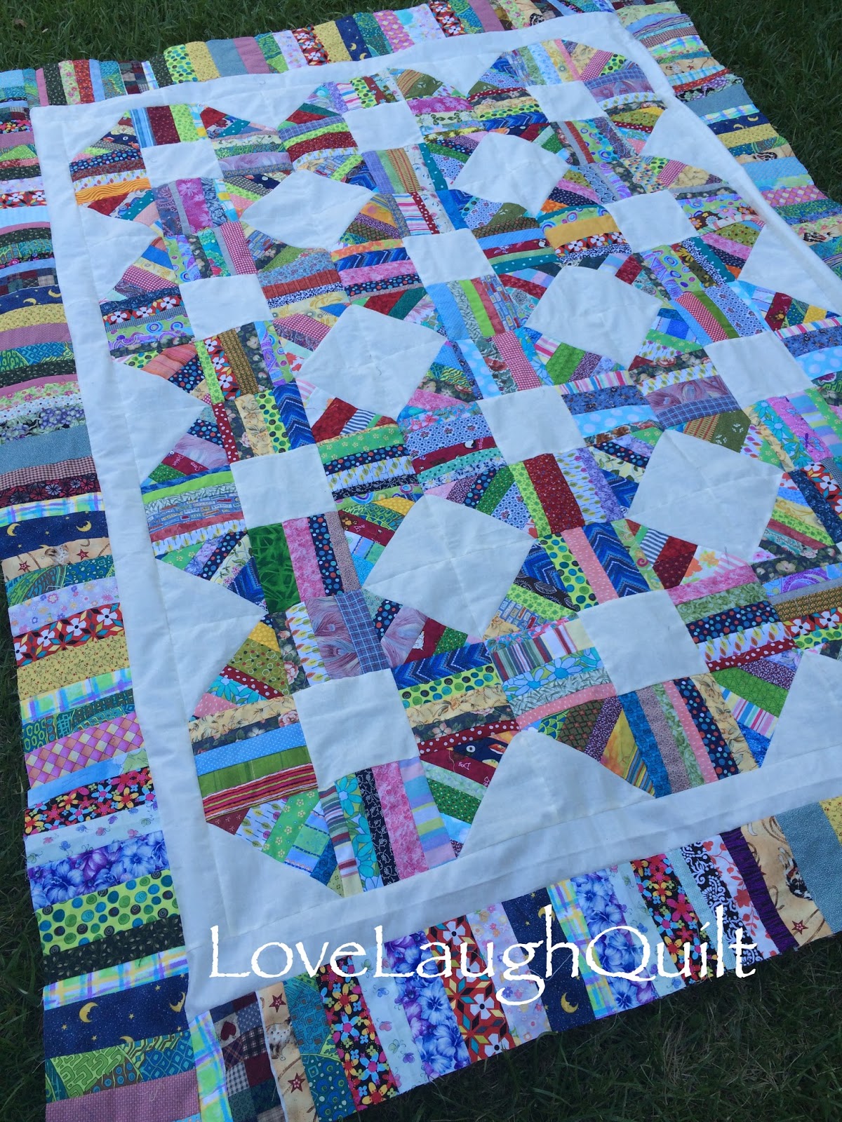 Love Laugh Quilt Friday Finish