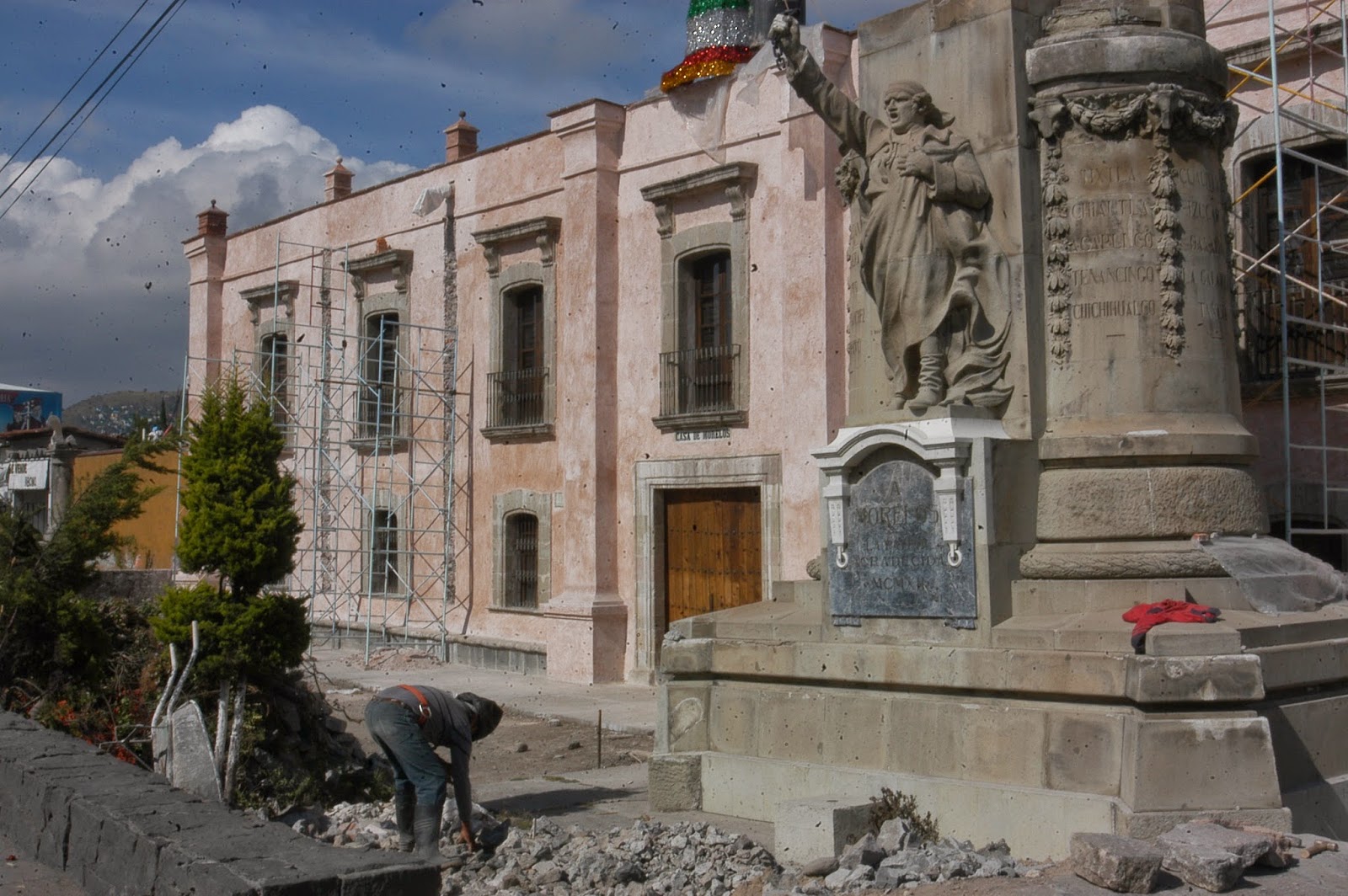 Cronista de Ecatepec: Realizan trabajos de remodelación en la Casa de