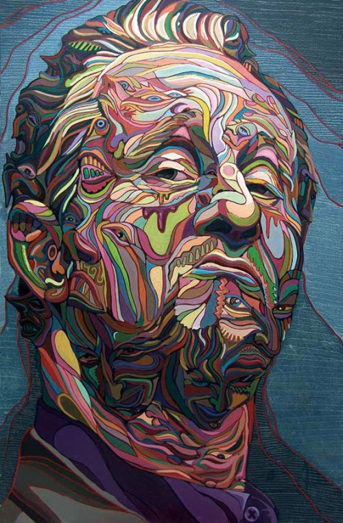 Marchal Mithouard Shaka pintura escultura grafite 3d psicodelico Marchal Mithouard Shaka pintura escultura grafite 3d psicodelico