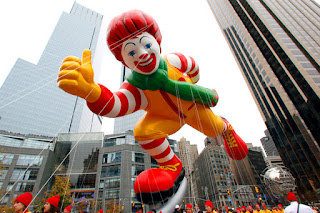 mcdonald's branding mcdonald's float