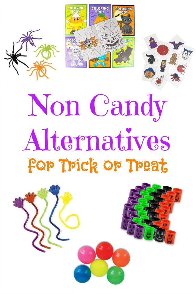 With all the food allergies out there, why don't we offer something different? Try giving out small toys for kids so that everyone can enjoy trick or treat.