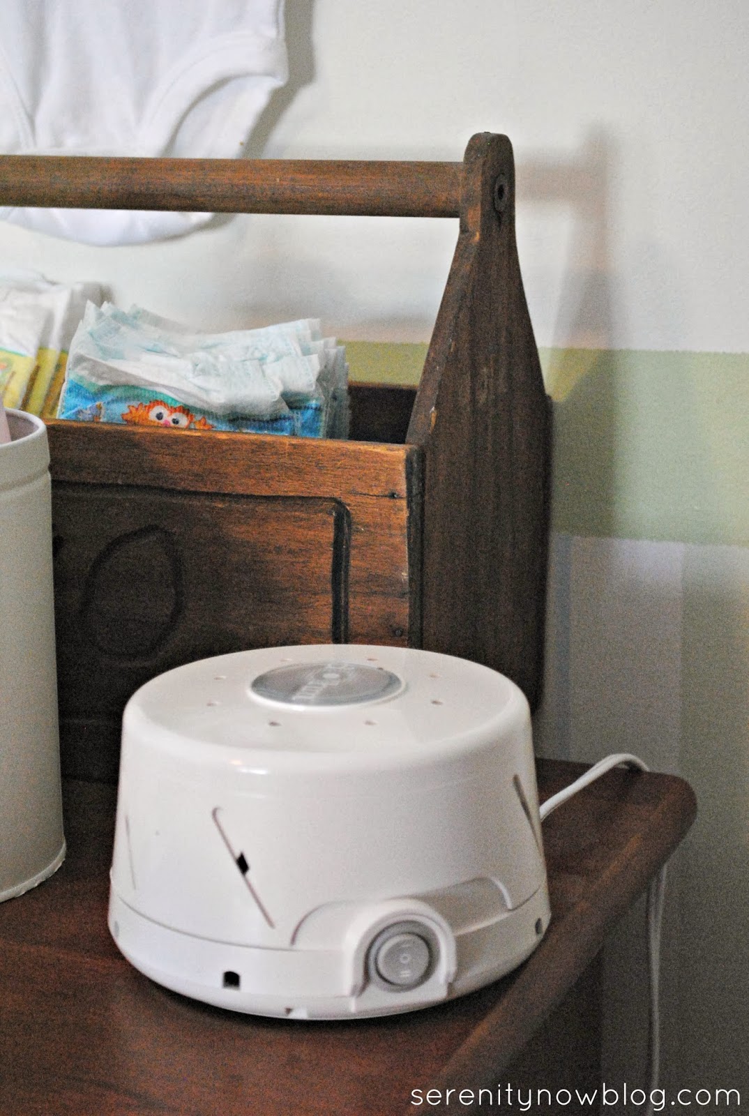 Sleep Tip: Use a White Noise Machine in Baby's Room (from Serenity Now)