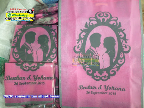 souvenir tas siluet besar jual