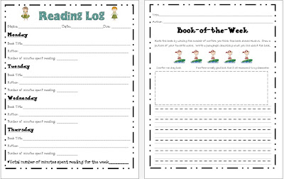 my reading log