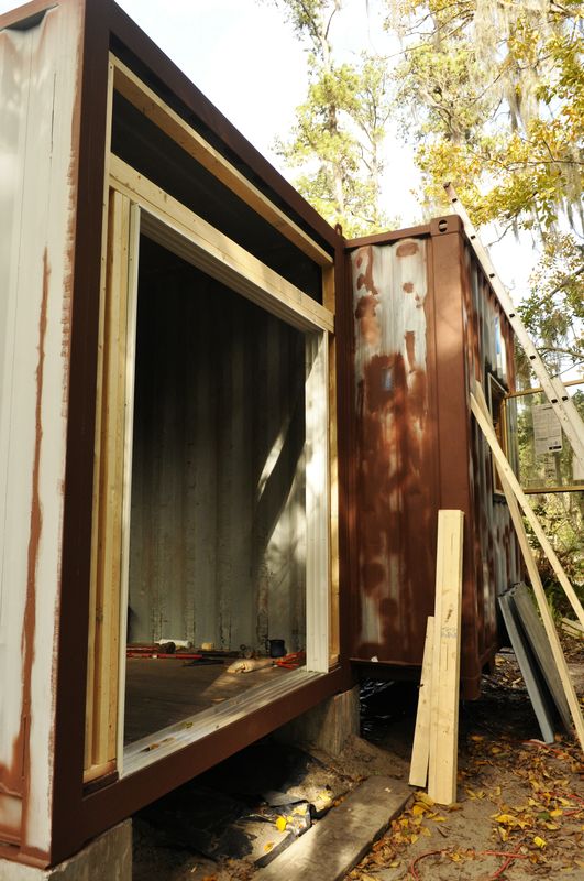 Shipping Container Homes MW Bender Container Guest House