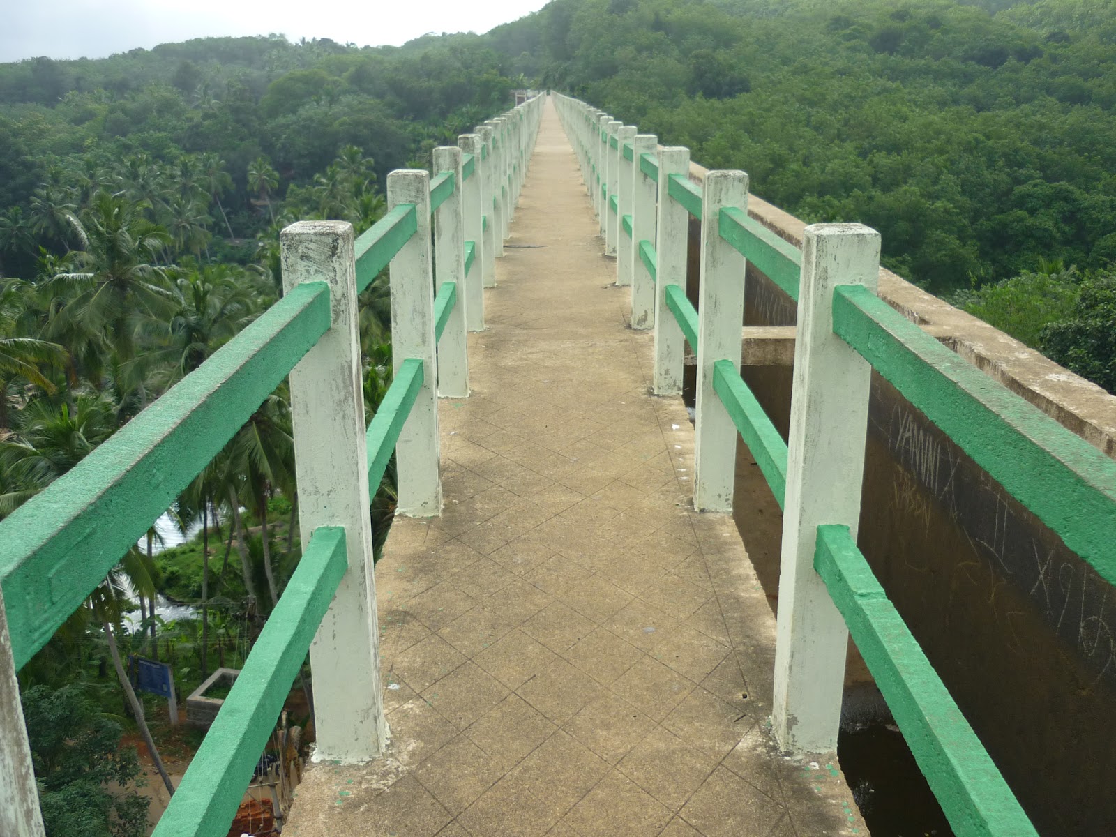 Tourist Spots in Tamil Nadu Mathur Thottipalam Bridge in Nagercoil