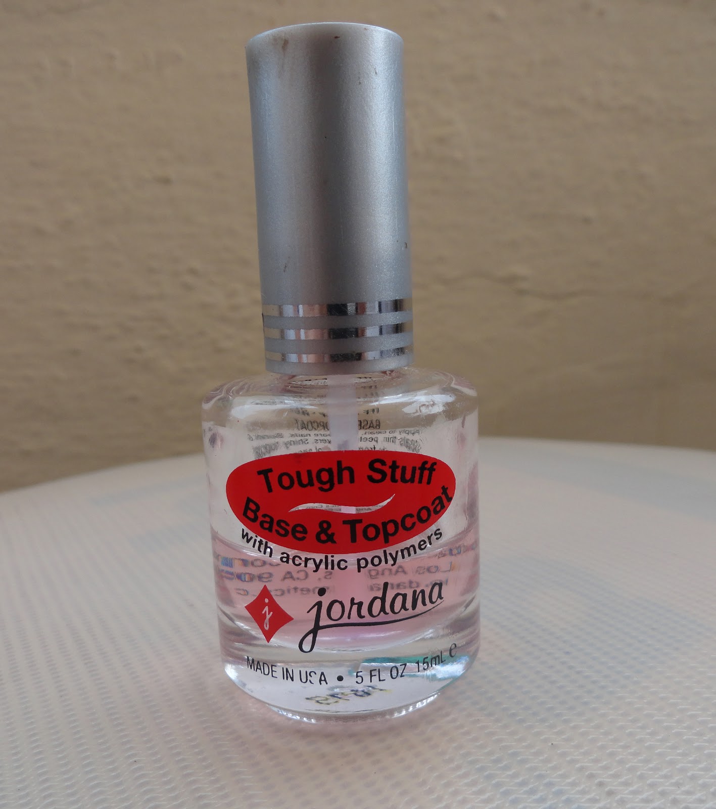 Review Jordana 'tough stuff' base & top coat