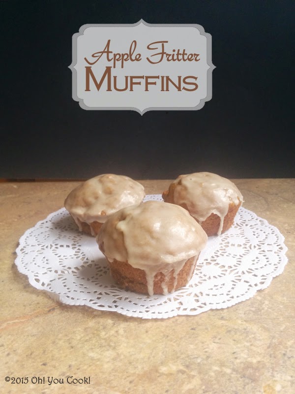 Apple Fritter Muffins