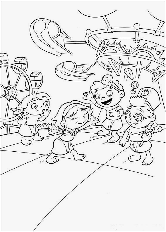 Fun Coloring Pages: Little Einsteins Coloring Pages