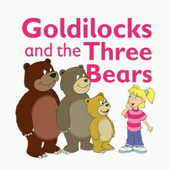 pictures of goldilocks and the three bears