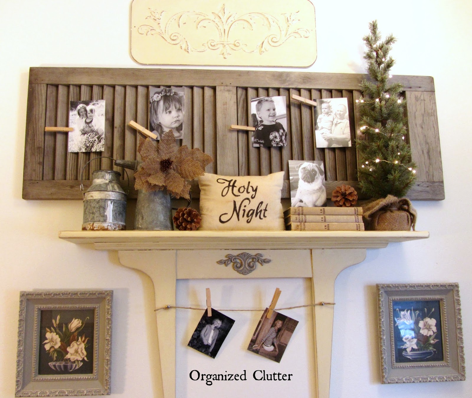 Christmas in the Foyer Organized Clutter