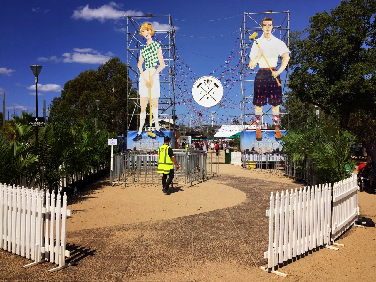 Poppet's Window Royal Croquet Club, Melbourne