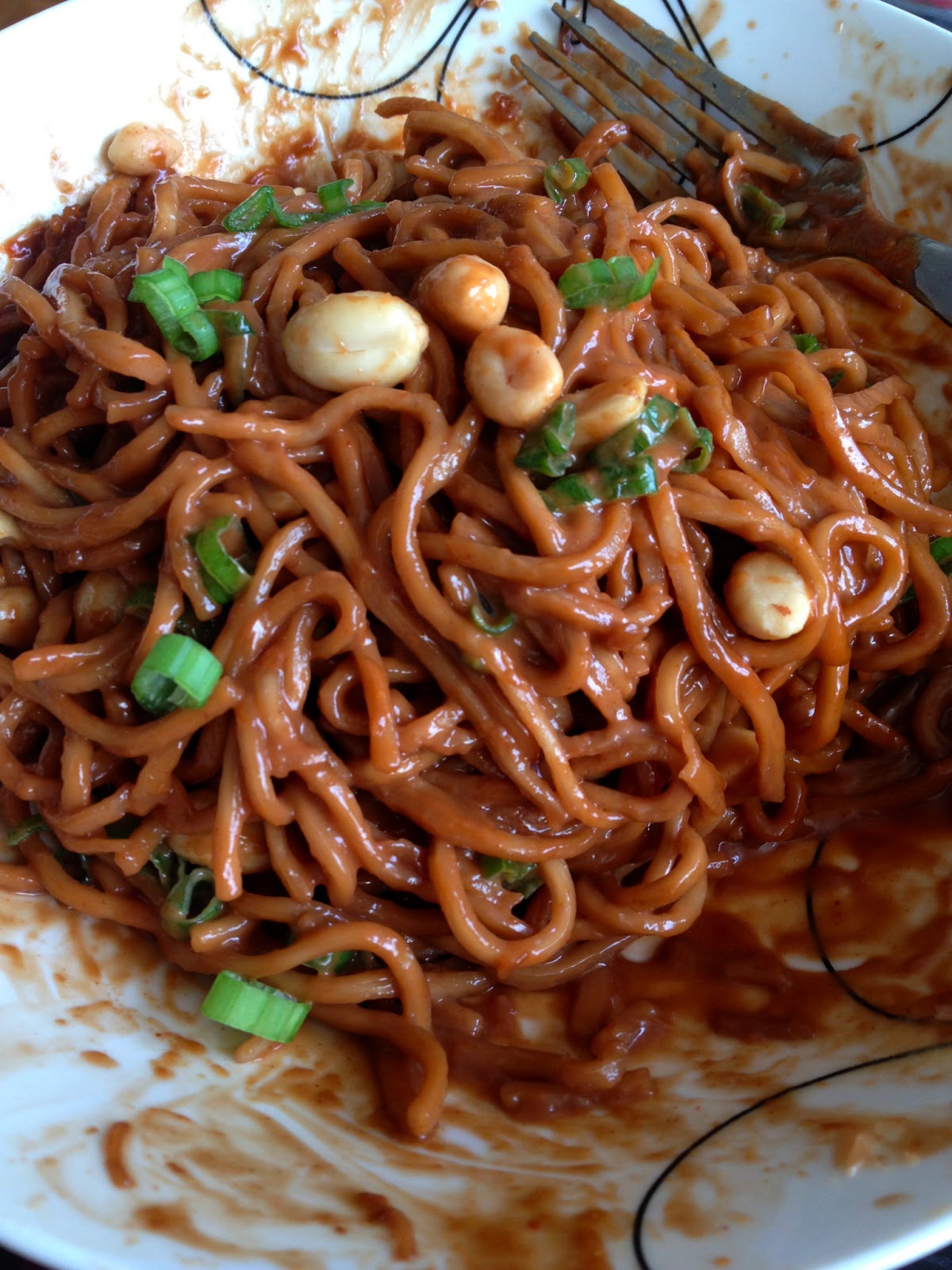The Pursuit of Healthiness Peanut Butter Ramen Noodles