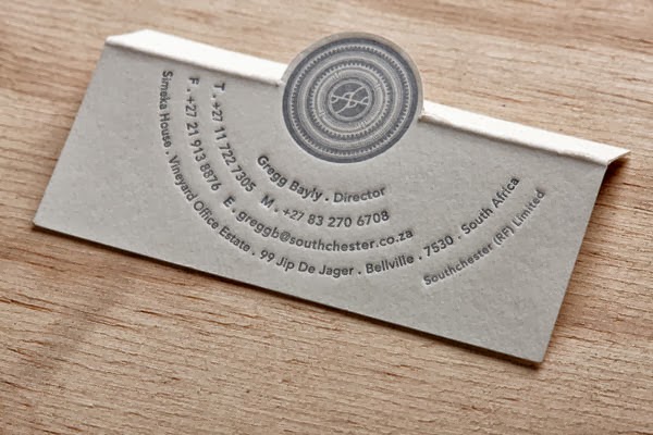 Embossed Business Cards