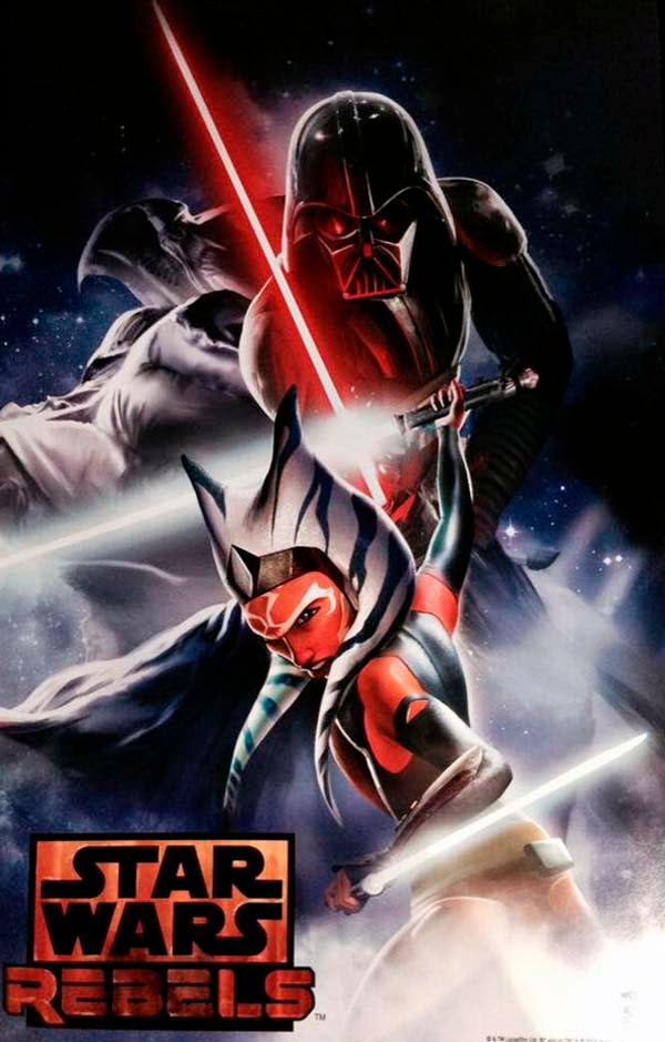 Ashoka Tano contra Darth Vader