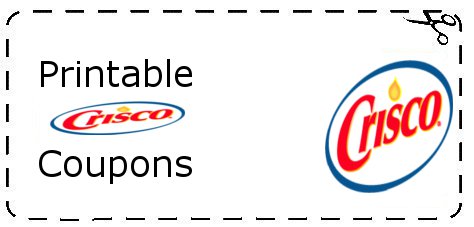 Crisco vegetable oil coupons printable