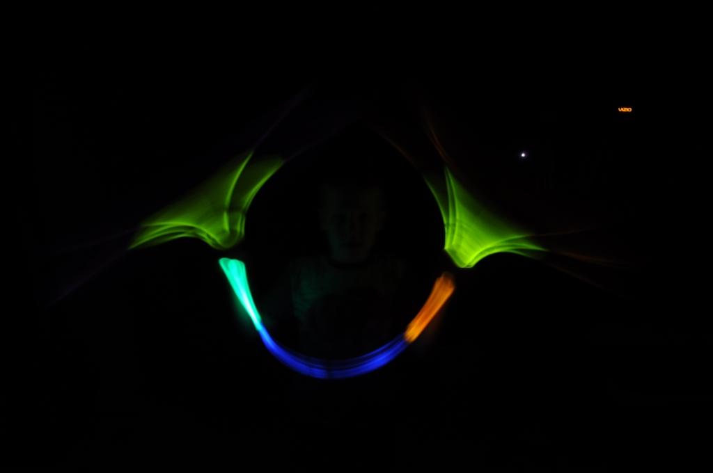 Savor The Days: Glow Stick Photography