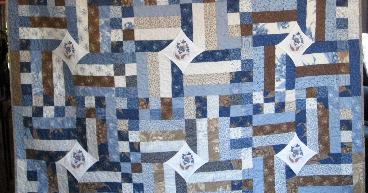 Vicki's Fabric Creations Blueberry Crumb Cake Quilt Free Tutorial