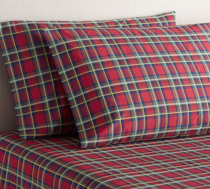 the uptown acorn mad for plaid sheet set plaid sheets king