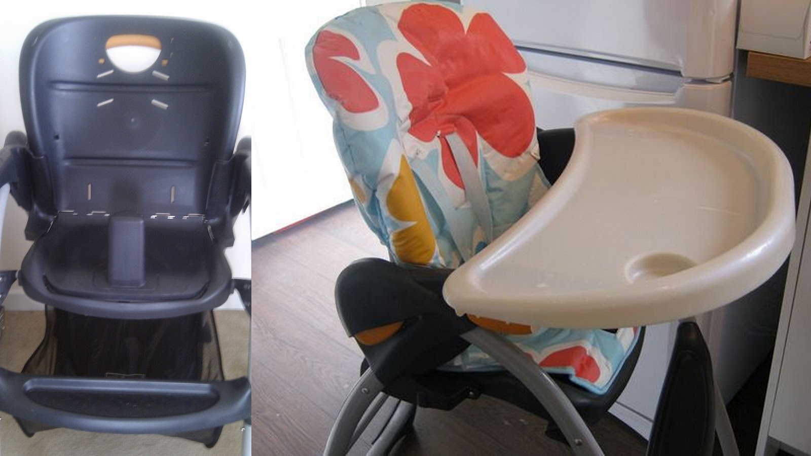 Crafty Mom Homemade High Chair Cover