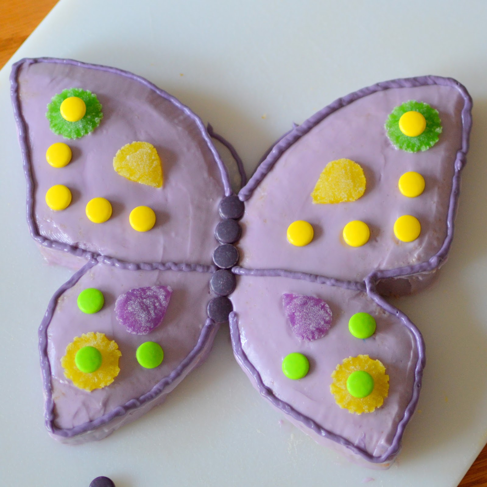 What I Live For Butterfly Cake