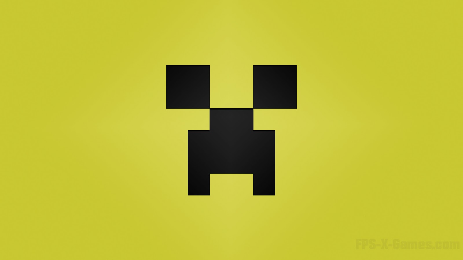 Minecraft Creeper desktop wallpapers yellow