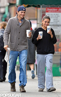 Ashton Kutcher and Mila Kunis attend the funeral of a prominent Kabbalah Chief in Israel Ashton Kutcher and Mila Kunis attend the funeral of a prominent Kabbalah Chief in Israel