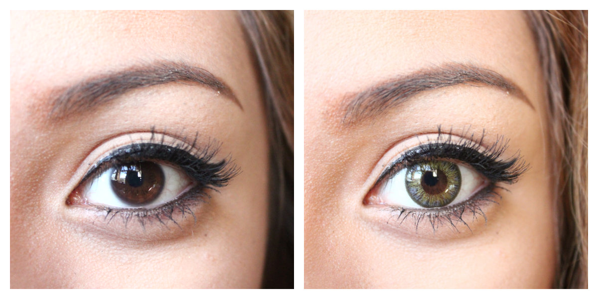 Review Oh My Lens Contact Lenses (Ahene 3 Color Gray) Simple Stylings