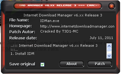 Internet Download Manager v6.18 Build 7 With Patch