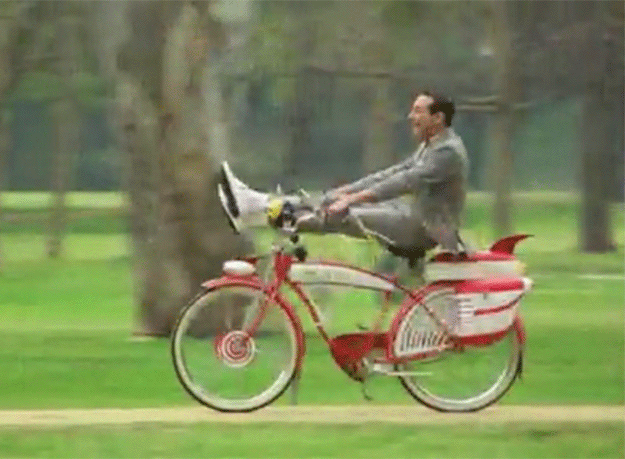 And who could forget Pee Wee Herman's radical bike?